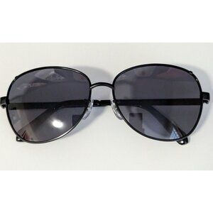 Fossil Men's Black Oval Metal Sunglasses FW107 BRAND NEW